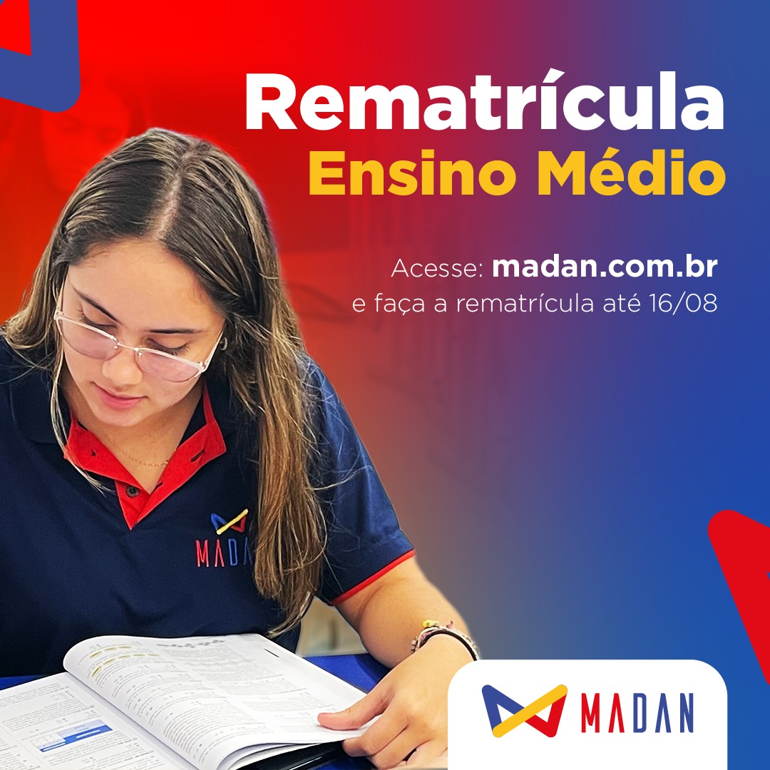 Não Perca a oportunidade de garantir sua rematrícula no Ensino Médio!